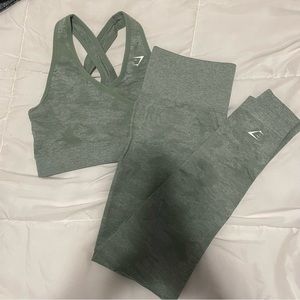 OG GYMSHARK CAMO SEAMLESS SET